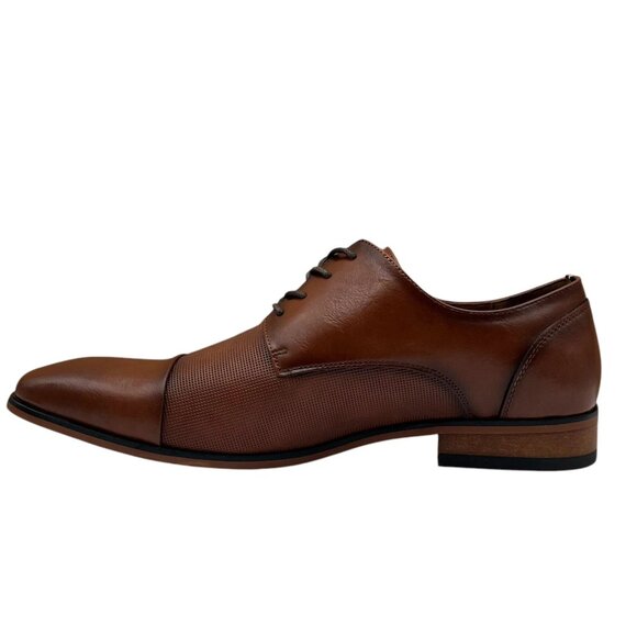 Tommy Hilfiger Sheldon Men\'s Oxford Dress Shoes Size 11‎ Brown Lace-Up Cap Toe main image 10